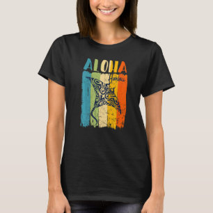 Camiseta Retro Stingray Aloha Hawaii Matando Amigos Familia