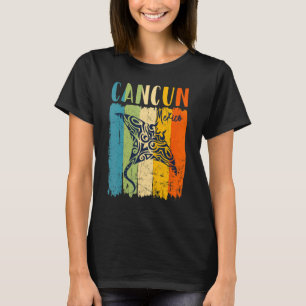 Camiseta Retro Stingray Cancun Família de Tema Amigos do Mé