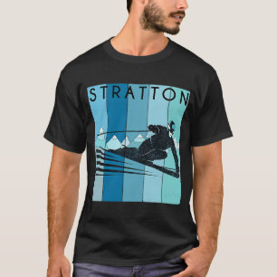 Camiseta Retro Stratton Vermont Vintage Ski