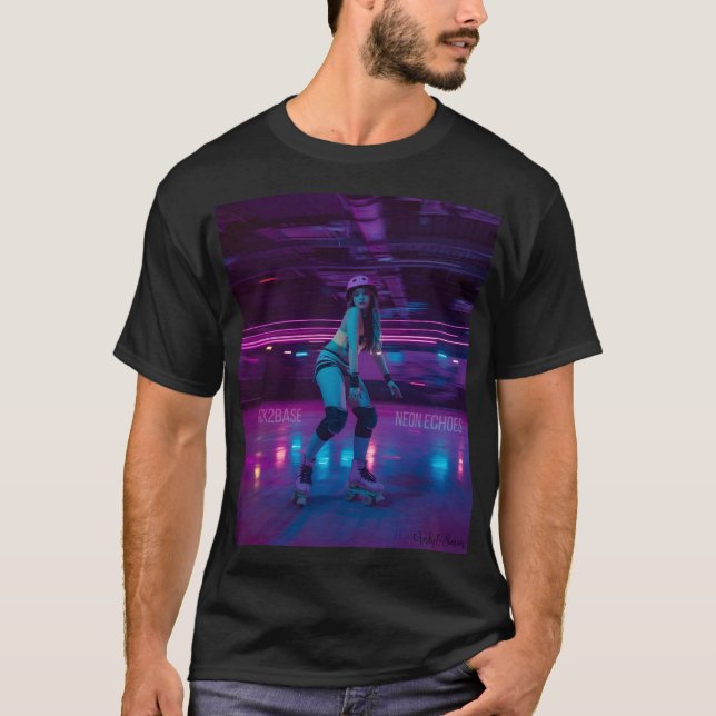 Camiseta Retro streetwear Unisex T-shirt Neon 90s (Frente)