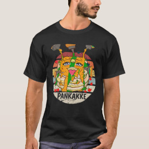 Camiseta Retro Stripe Vintage Foodie Engraçado Pun Pank