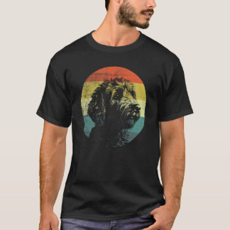 Camiseta Retro Style Goldendoodle Dog