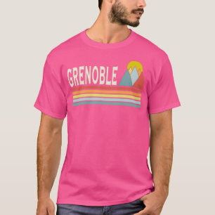 Camiseta Retro Style Grenoble France
