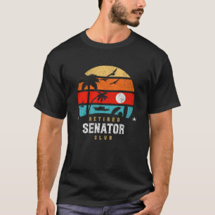 Camiseta Retro Style Retirement Gag Ideador Aposentado