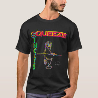 Camiseta Retro Style Squeze Banda Music Man