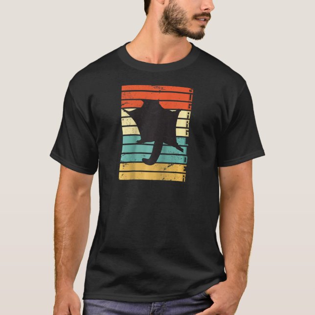 Camiseta Retro Sugar Glider Raglan (Frente)