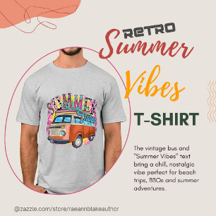 Camiseta Retro Summer Vibes