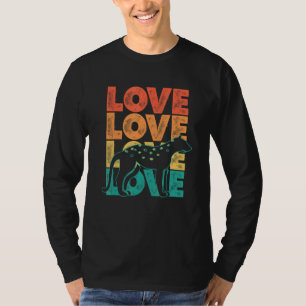 Camiseta Retro Sunset Adoro Chita Ideia Para O Animal 1