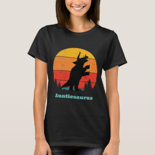 Camiseta Retro Sunset Auntiesaurus