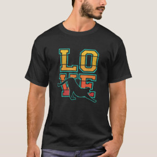 Camiseta Retro Sunset Eu Adoro Chita Ideia Para Animal