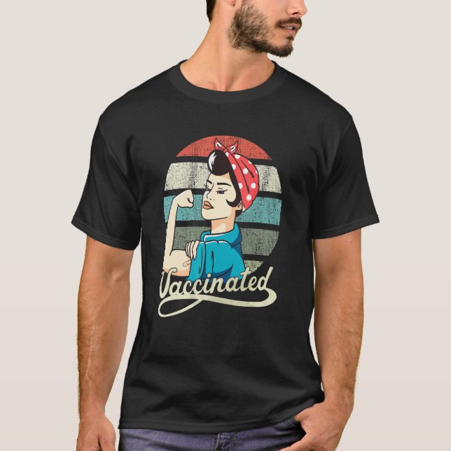 Camiseta Retro-Sunset Fortes Vacinadas (Frente)