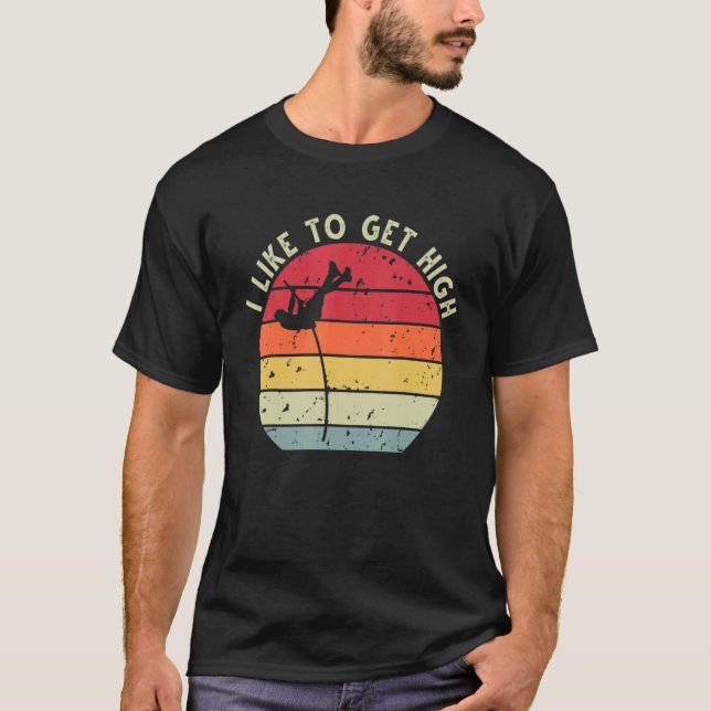 Camiseta Retro Sunset Pole Vault 10 (Frente)