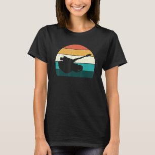 Camiseta Retro Sunset Tiger Tank Vintage Ww2 Guerra Mundial
