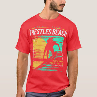 Camiseta Retro Surfing Trestles San Clemente California Vin