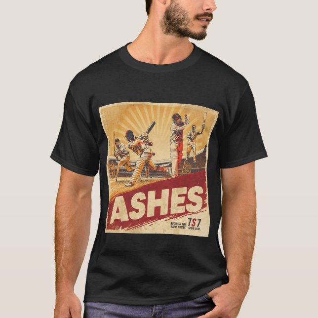 Camiseta Retro T20 Cricket Fever (Frente)