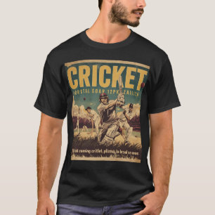 Camiseta Retro T20 Cricket Fever