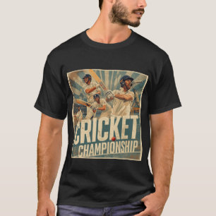 Camiseta Retro T20 Cricket Fever