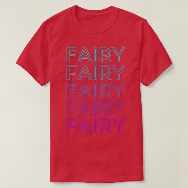 Camiseta Retro-T Fada Fairycore (Frente do Design)