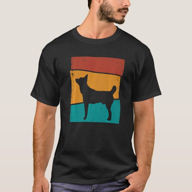 Camiseta Retro Tahltan Bear Dog (Frente)