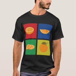 Camiseta Retro Tangerine Outfit Love Mandarin Orange Citrus