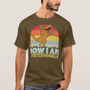 Camiseta Retrô Tex Engraçado Agora Eu Sou Imparável