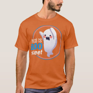 Camiseta Retro This Is Boo Sheet Dia de as Bruxas engraçado