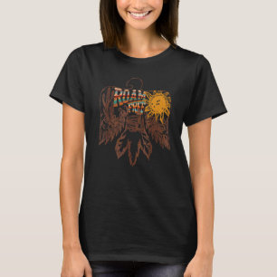 Camiseta Retro Thunderbird Cacto do Deserto Vagueie Livre O