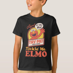 Camiseta Retro Tickle Me Elmo Aceno Gráfico