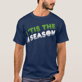 Camiseta Retro Tis The Season Christmas877