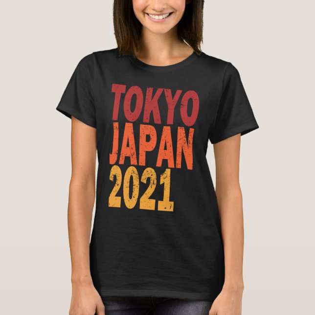 Camiseta Retro Tokyo Japão 2021 (Frente)