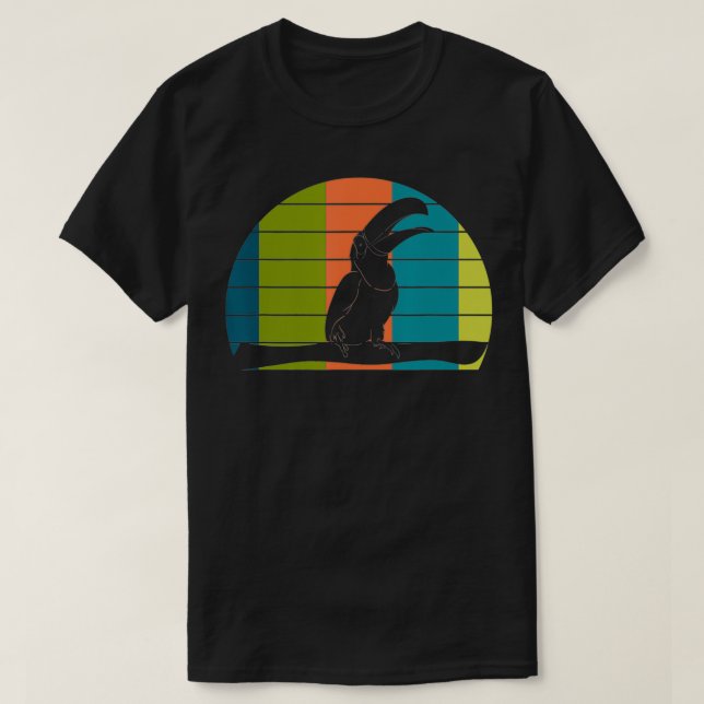 Camiseta Retro Toucan  (Frente do Design)