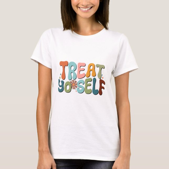 Camiseta Retrô-Trate Yo Self (Frente)