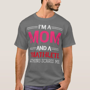 Camiseta Retro Triathlon Mãe Triathlete