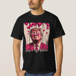 Camiseta Retro Trump É O Meu Namorados Trump Valentine Day