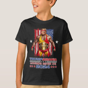 Camiseta Retro Trump Funny Luta Meme Trumpamania 2024