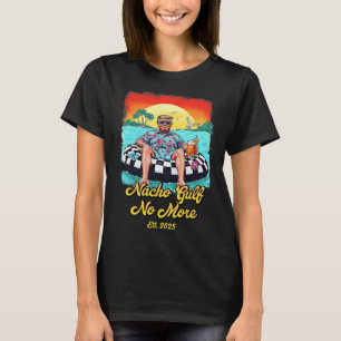 Camiseta Retro Trump Nacho Golfo Não Mais Golfo De Est 2025