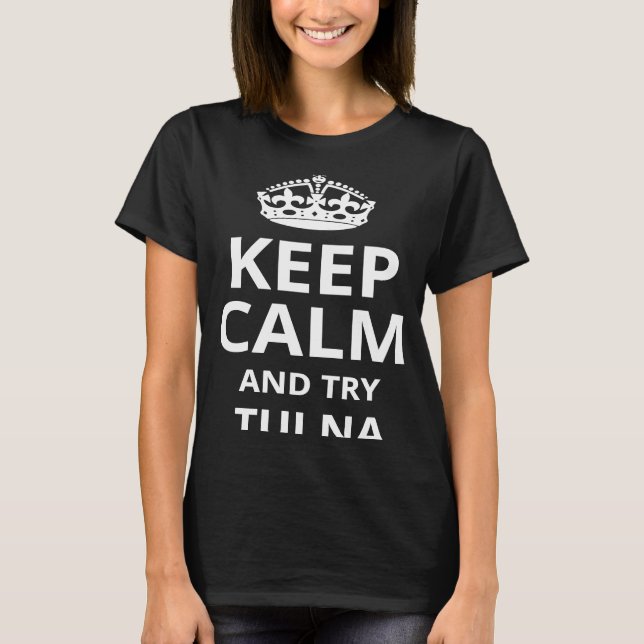 Camiseta Retro Tui Na 'Mantenha calma e tente Tui Na' (Frente)