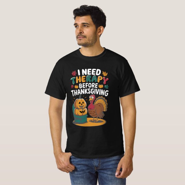 Camiseta Retro Turkey Therapy  (Frente Completa)