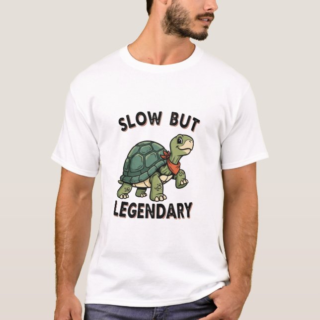 Camiseta Retro Turtle Legendary Pace Men’s Graphic T-Shirt (Frente)