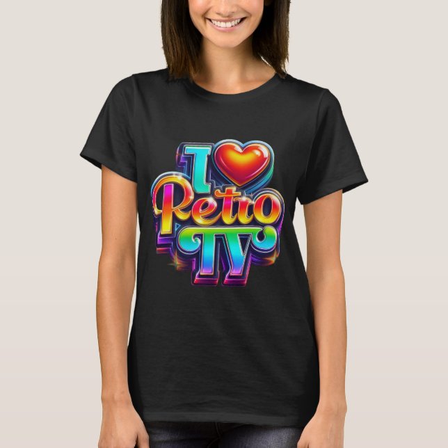 Camiseta Retro TV (Frente)