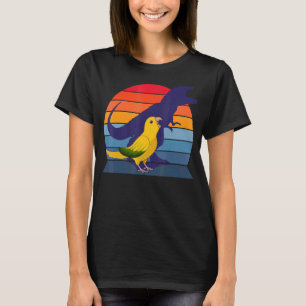 Camiseta Retro Tyrannosaurus Rex I Gritando Rainha de Bavar