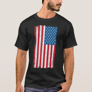 Camiseta Retro U Flag Usa Independência 4 De Julho