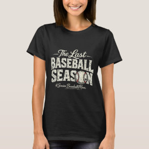 Camiseta Retro última temporada de beisebol mãe de beisebol