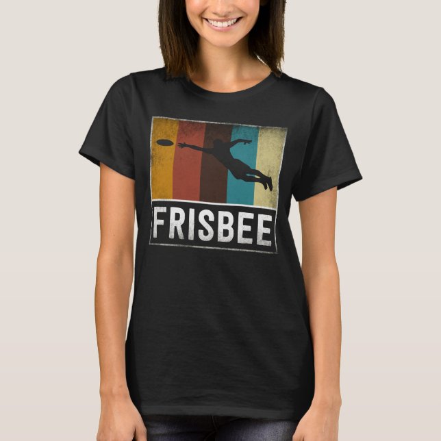 Camiseta Retro Ultimate Frisbee (Frente)
