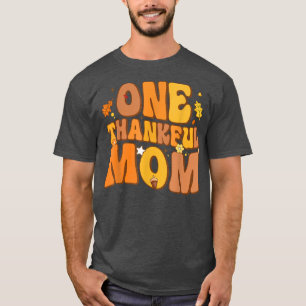 Camiseta Retrô Um Agradecimento Mamãe Queda Outono Feliz Gr