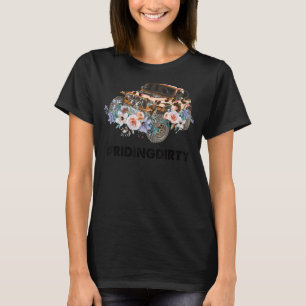 Camiseta Retro Utv Sxs Rider Dirty Atv Offroad Ridin