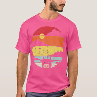 Camiseta Retro Vacas Engraçadas Vacas Sobrenaturadas Donas