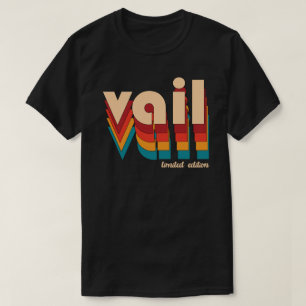 Camiseta Retro Vail Ski