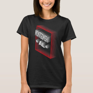 Camiseta Retro Vaporwave Montgomery Alabama AL