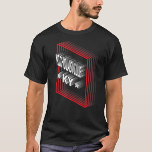 Camiseta Retro Vaporwave Nicholasville Kentucky KY